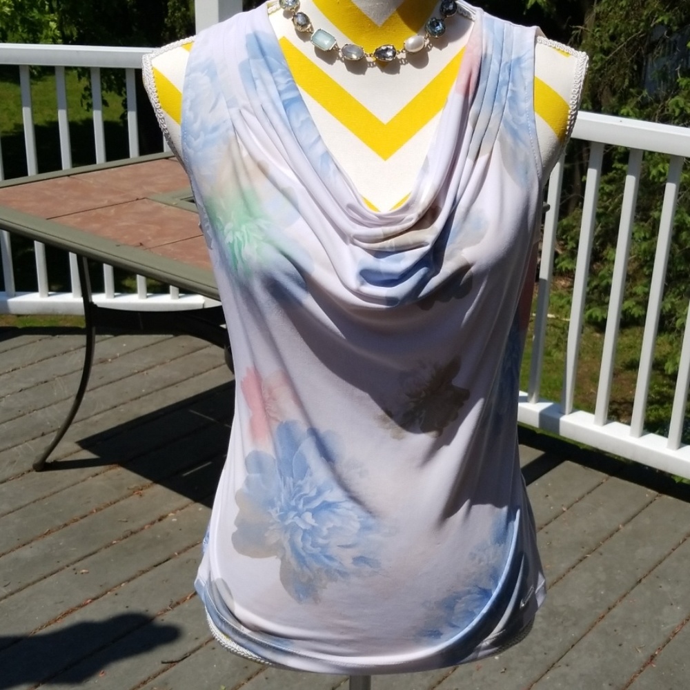 Calvin Klein sleeveless blouse